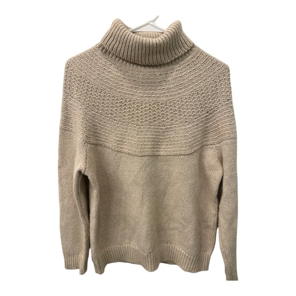 J. Jill Sweaters - J.Jill Townscape Turtleneck Sequined Sweater M